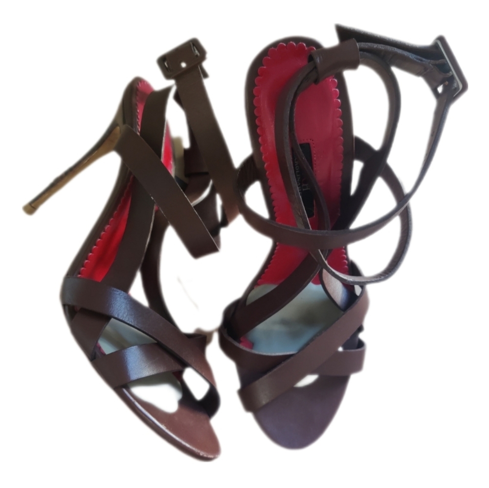 Carolina Herrera Vintage Strappy Heels